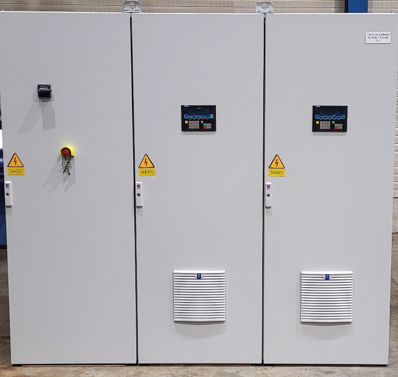 Armoire électrique puissance moteur CC 1250A variateur Siemens DCM 6RA80 – Elimos Belgique