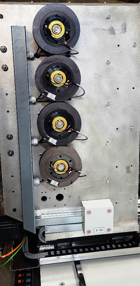 Frein électromagnétique machine enroulement fibre carbone – Elimos