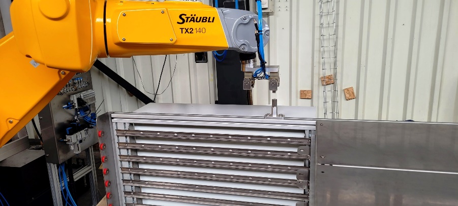 Robot STAUBLI gestion 8 tiroirs rangement pièces – Elimos Belgique