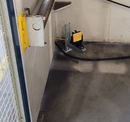 Radar détection non-présence arrière presse plieuse LVD – Elimos Belgique