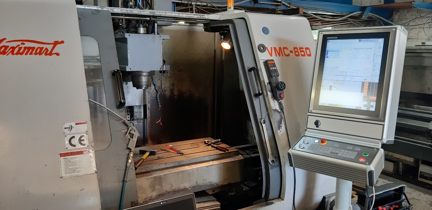 Centre d'usinage MAXIMART après retrofit Heidenhain TNC 620 – Elimos Liège