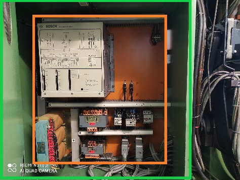 Vue ensemble fraiseuse MAHO DECKEL avant retrofit CNC – Elimos