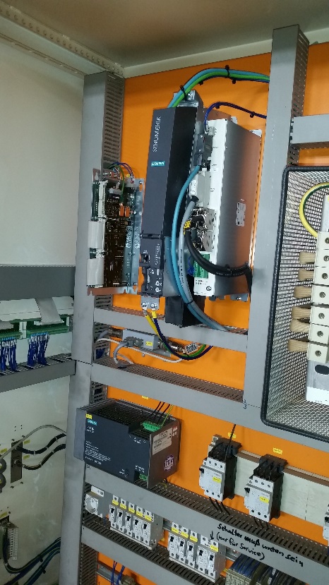 Armoire électrique tour CNC VDF après retrofit – Elimos