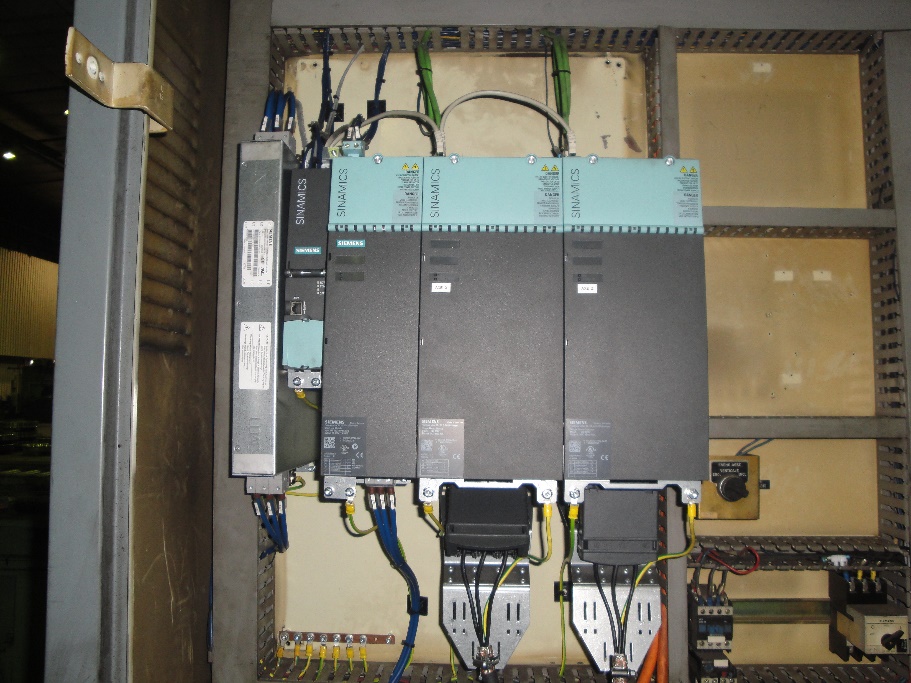 Nouveau servomoteur installé sur tour vertical COMAU – Elimos